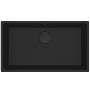 Franke - MRG610-72B - MB - Maris Single Bowl Sink - Matte Black Fragranite