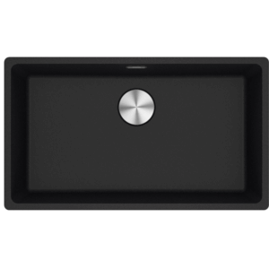 Franke - MRG610-72B - ON - Maris Single Bowl Sink - Onyx Fragranite