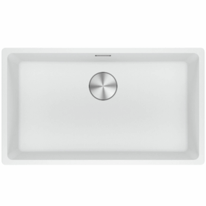 Franke - MRG610-72B - PW - Maris Single Bowl Sink - Polar White Fragranite