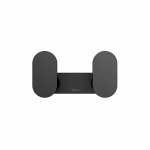 Meir - Curvaé - MRRH-2D00N - Double Robe Hook - Matte Black