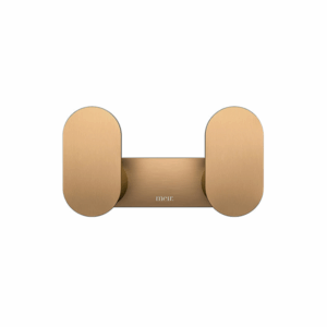 Meir - Curvaé - MRRH-2D00N-PVDBZ - Double Robe Hook - PVD Lustre Bronze