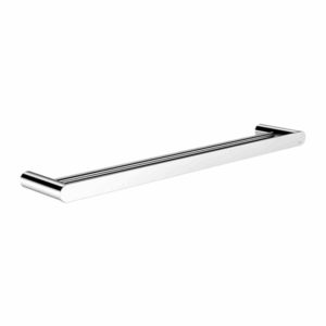Meir - Curvaé - MRTR-3D60N-C - Double Towel Rail 600mm - Polished Chrome