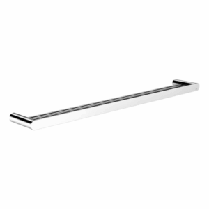 Meir - Curvaé - MRTR-3D80N-C - Double Towel Rail 800mm - Polished Chrome