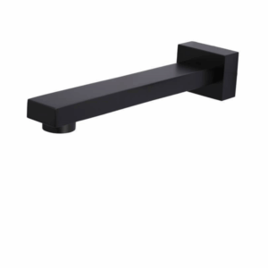 Meir - MS01 - Square Wall Spout - Matte Black