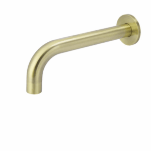 Meir - MS05-PVDBB - Round Curved Spout 200mm - PVD Tiger Bronze