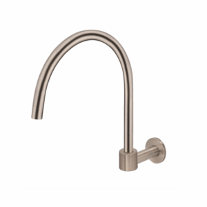 Meir - MS07-CH - Round High-Rise Swivel Hob Spout - Champagne