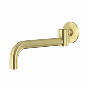 Meir - MS16-PVDBB - Round Swivel Wall Spout - PVD Tiger Bronze