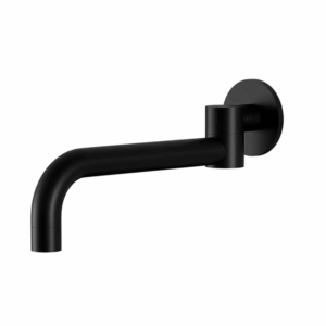 Meir - MS16 - Round Swivel Wall Spout - Matte Black