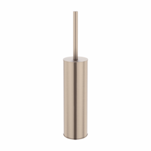 Meir - MTO02N-R-CH - Round Toilet Brush & Holder - Champagne