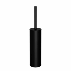 Meir - MTO02N-R - Round Toilet Brush & Holder - Matte Black