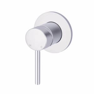 Meir - MW03-FIN-C - Round Wall Mixer Trim Kit - Polished Chrome