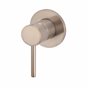 Meir - MW03-FIN-CH - Round Wall Mixer Trim Kit - Champagne