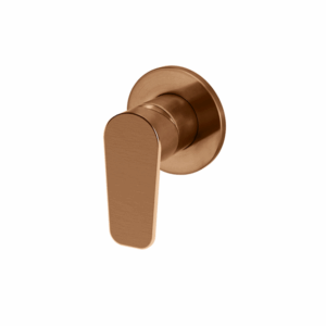Meir - MW03PD-FIN-PVDBZ - Round Wall Mixer Paddle Handle Trim Kit - PVD Lustre Bronze