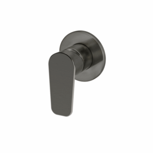 Meir - MW03PD-FIN-PVDGM - Round Wall Mixer Paddle Handle Trim Kit - Shadow Gunmetal