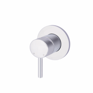 Meir - MW03S-C - Round Wall Mixer Short Pin Lever Trim Kit - Polished Chrome
