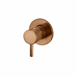 Meir - MW03S-FIN-PVDBZ - Round Wall Mixer Short Pin Lever Trim Kit - PVD Lustre Bronze