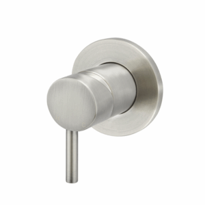 Meir - MW03S-FIN-PVDBN - Round Wall Mixer Short Pin Lever Trim Kit - Brushed Nickel