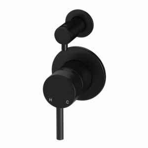 Meir - MW07TS-FIN - Round Diverter Mixer Trim Kit - Matte Black