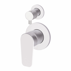 Meir - MW07TSPD-FIN-C - Round Diverter Mixer Paddle Handle Trim Kit - Polished Chrome