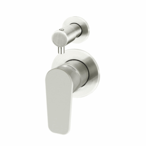Meir - MW07TSPD-FIN-PVDBN - Round Diverter Mixer Paddle Handle Trim Kit - PVD Brushed Nickel
