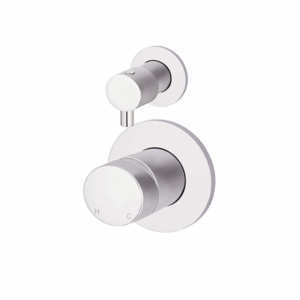 Meir - MW07TSPN-FIN-C - Round Diverter Mixer Pinless Handle Trim Kit - Polished Chrome