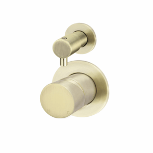 Meir - MW07TSPN-FIN-PVDBB - Round Diverter Mixer Pinless Handle Trim Kit - PVD Tiger Bronze