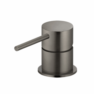 Meir - MW12-PVDGM - Round Deck/Hob Mounted Mixer - Shadow Gun Metal
