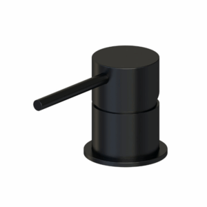 Meir - MW12 - Round Deck/Hob Mounted Mixer- Matte Black