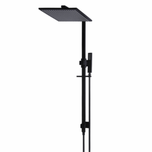 Meir - MZ0203 - Square Combination Shower Rail - Matte Black
