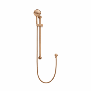 Meir - MZ0402-PVDBZ - Round Three Function Hand Shower on Rail Column - PVD Lustre Bronze