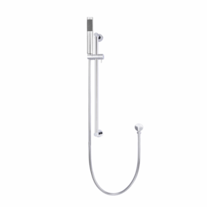 Meir - MZ0402-R-C - Round Shower on Rail Column - Polished Chrome