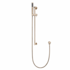 Meir - MZZ0402-R-CH - Round Shower on Rail Column - Champagne