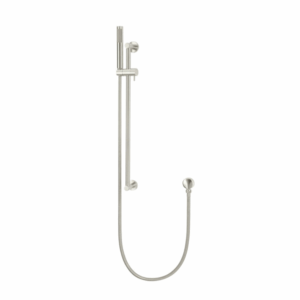 Meir -  MZ0402-R-PVDBN - Round Shower on Rail Column - PVD Brushed Nickel