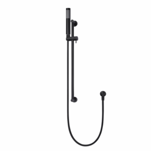 Meir - MZ0402-R - Round Shower on Rail Column - Matte Black