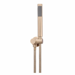 Meir - MZ08-R-CH - Round Hand Shower on Fixed Bracket - Champagne