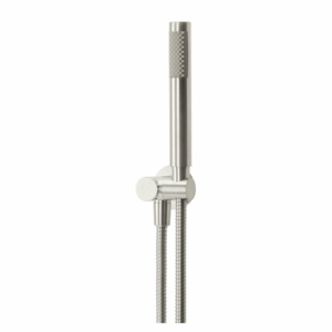 Meir - MZ06-R-PVDBN - Round Shower on Rail Column - Brushed Nickel