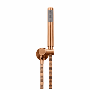 Meir - MZ06-R-PVDBZ - Round Shower on Rail Column - PVD Lustre Bronze