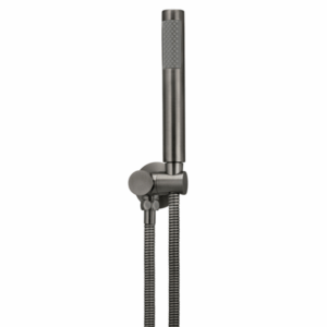 Meir - MZ06-R-PVDGM - Round Shower on Rail Column - Shadow Gunmetal