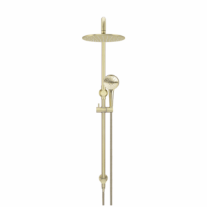 Meir - MZ0706-PVDBB - Round Combination Shower Rail, 300mm Rose, Three Function Hand Shower - PVD Tiger Bronze