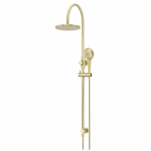 Meir - MZ0904 - Round Gooseneck Shower Set with 200mm Rose, Three-Function Hand Shower