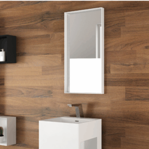Studio Bagno - Manhattan - MAN008 - Rectangular Mirror - Matte White