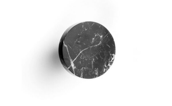 Paco Jaanson - Marmo - MR008B - Black Marquina Robe Hook