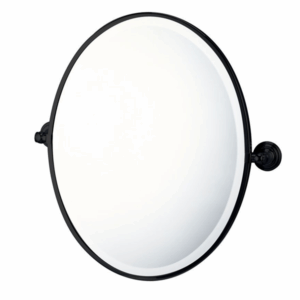 Turner Hastings - Mayer - MAO463-MB - Pivot Oval Mirror - Matte Black
