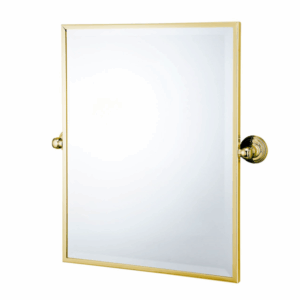 Turner Hastings - Mayer - MAR462-BB - Pivot Rectangle Mirror - Brushed Brass