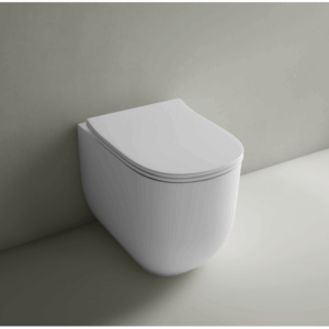 Studio Bagno - Milady / Oli - MIL002 601602 - Wall Faced Pan + OLI 74 In Wall Cistern Package