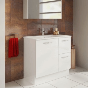 Timberline - Nevada - NEV-V-750-C-APH-F - 750mm Floor Standing Vanity - Alpha Ceramic Top
