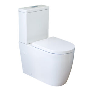 Turner Hastings - Narva - NA100RBTW - Rimless Close Coupled Back to Wall Toilet Suite