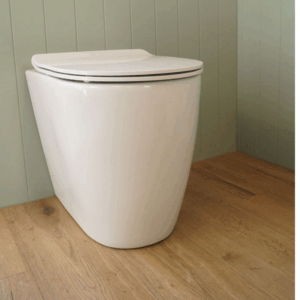 Turner Hastings - Narva - NA200RFP-N -  Rimless Floor Mounted Pan with Thin Soft Close Quick Release Seat