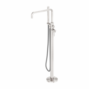 Nero - Zen SS316L - NR162203A01BN - Freestanding Bath Mixer With Outdoor Shower Hose - Brushed Nickel