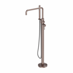 Nero - Zen SS316L - NR162203A01BZ - Freestanding Bath Mixer With Outdoor Shower Hose - Brushed Bronze